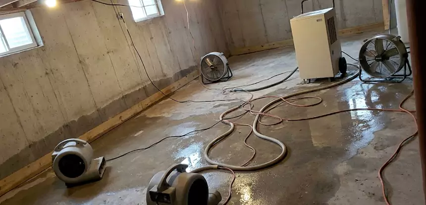 Large-Scale Water Damage Cleanup in Rockmart